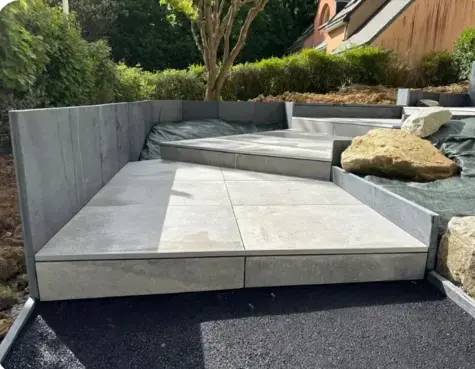 carrelage terrasse à Chavagne - image 3